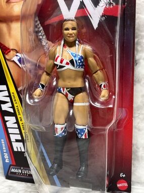 WWE Ivy Nile Main Event Series 164 Mattel Figure First Time In Line Rare Action